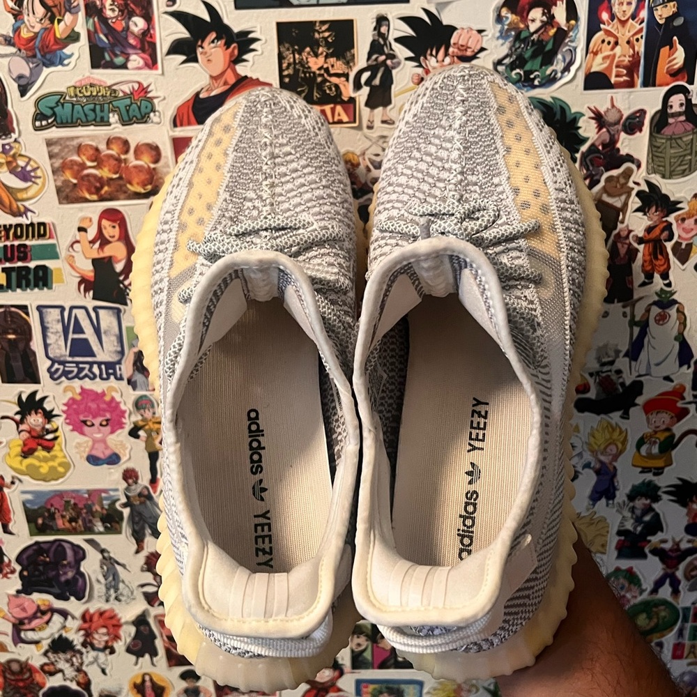 Yeezy Sneakers in Gray and Cream - Picture 3 of 5
